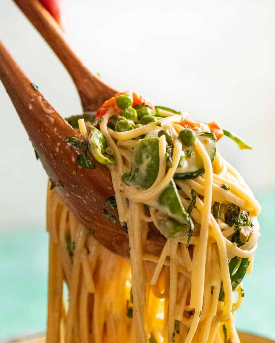 pasta-primavera-recipe_8 Tossing Pasta Primavera