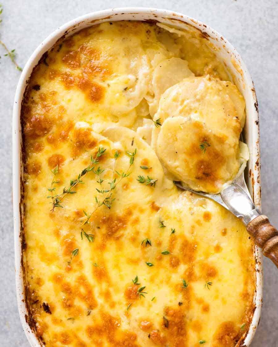 potatoes-au-gratin_2 Potatoes au gratin (Dauphinoise Potatoes) fresh out of the oven