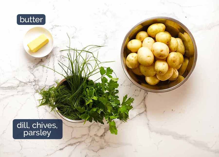 baby-potatoes-with-butter-and-herbs Ingredients in Baby Potatoes with Butter & Herbs