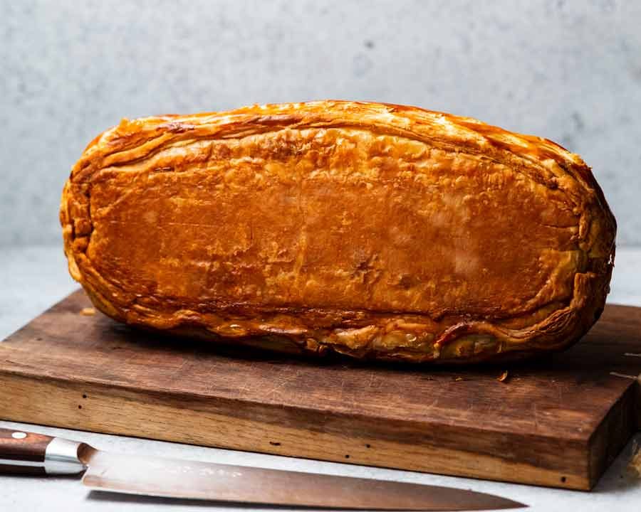 beef-wellington-crispy-base Crispy base of Beef Wellington recipe from RecipeTin Eats "Dinner" cookbook by Nagi Maehashi