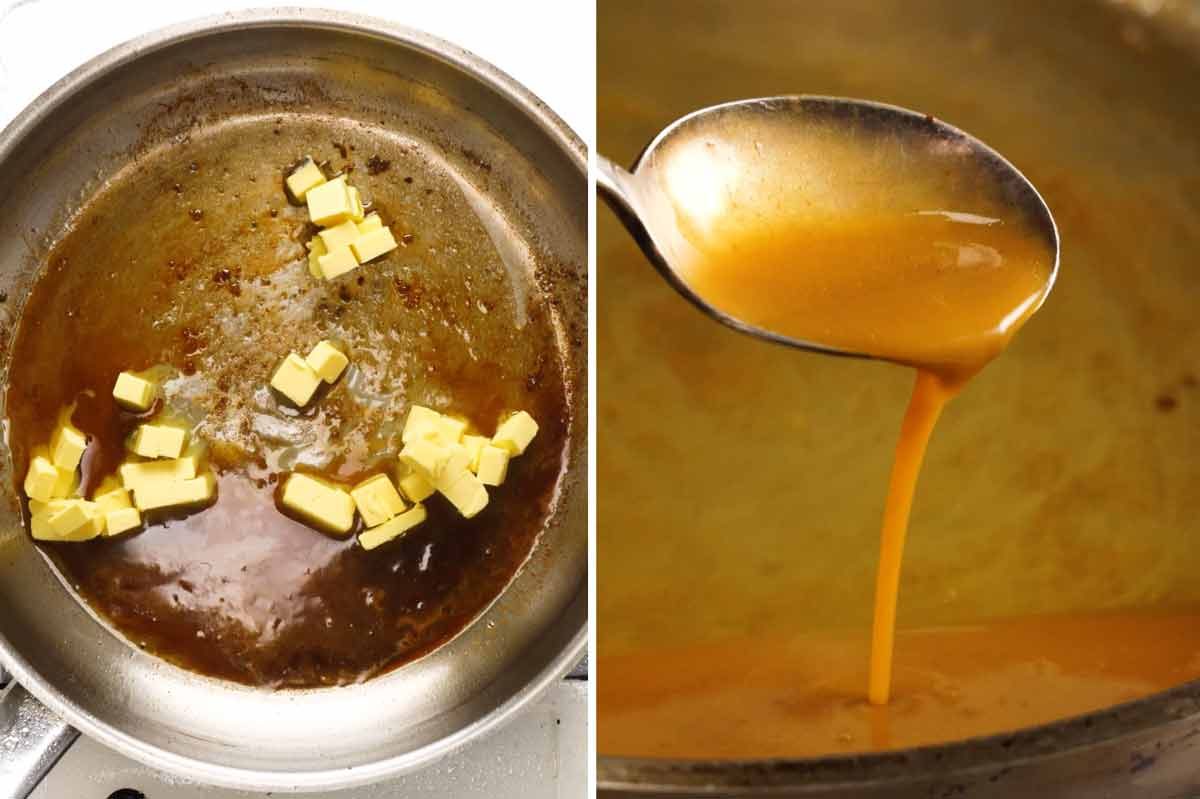 cold-butter-for-saltimbocca-sauce Saltimbocca sauce