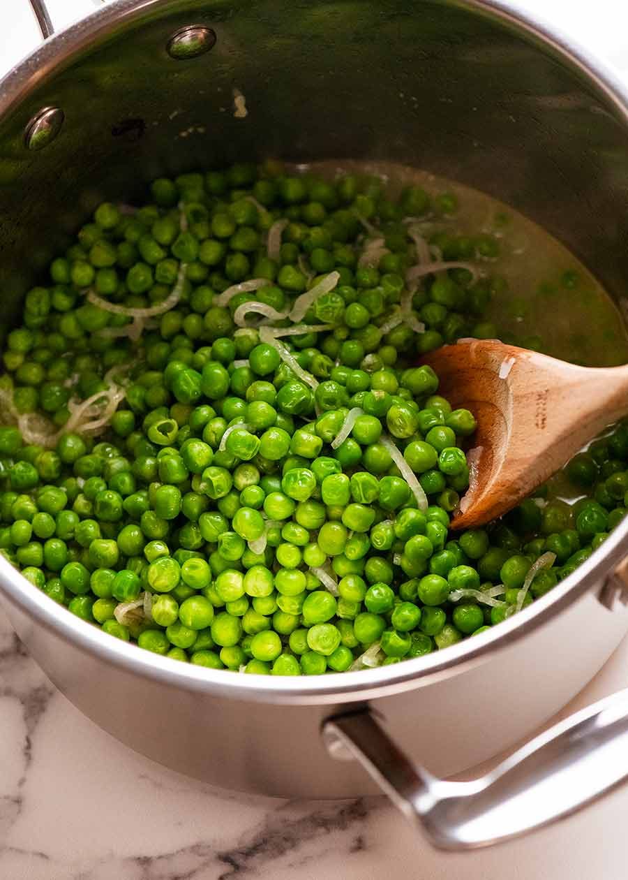 pea-puree_3 Cooking peas for Pea Puree