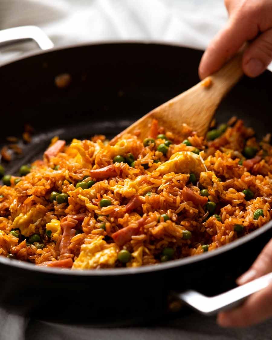 red-vietnamese-fried-rice_6 Cooking Red Vietnamese Fried Rice