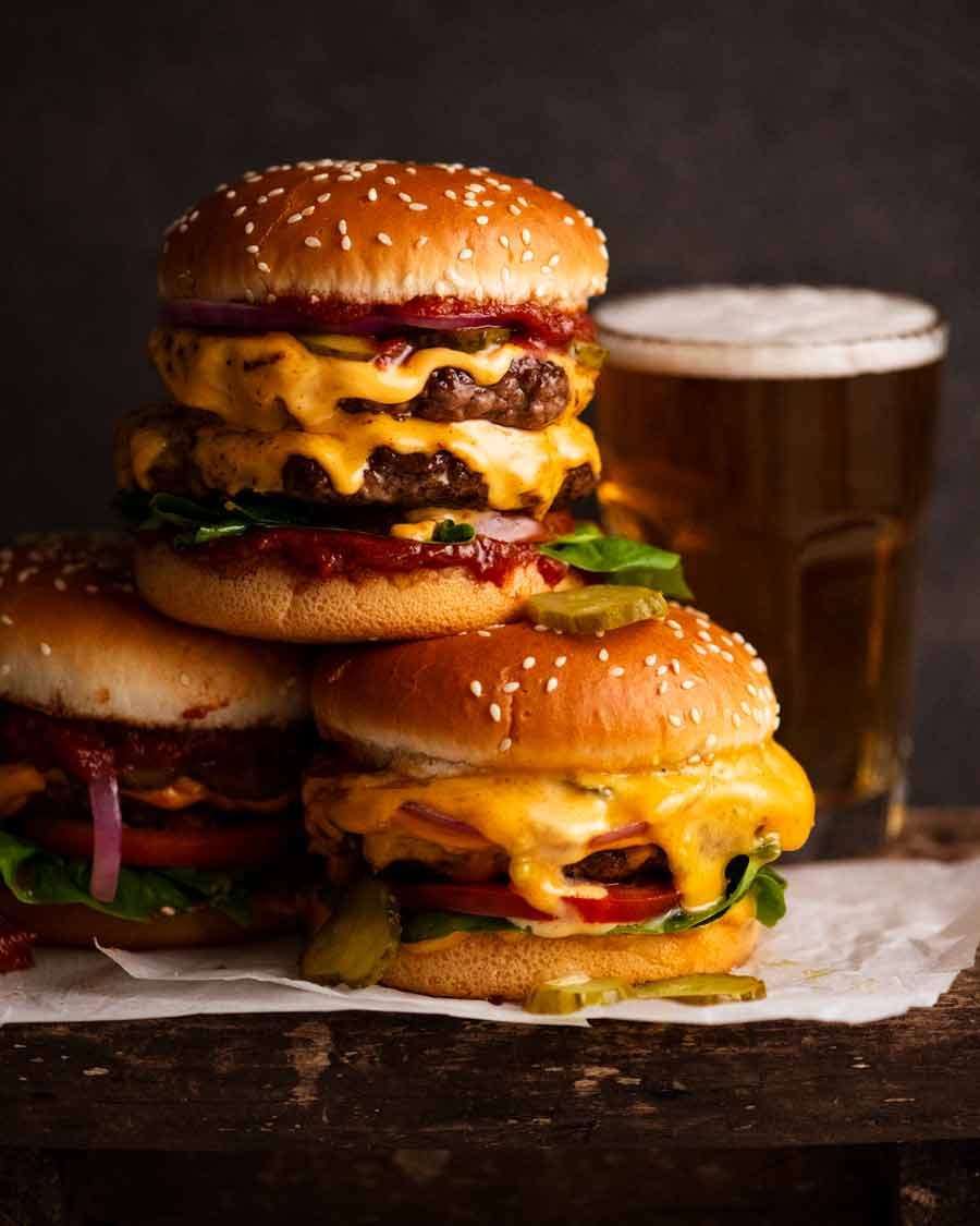 stack-of-cheeseburgers-1 Stack of cheeseburgers