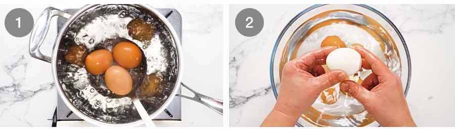 how-to-make-chicken-pasta-salad-with-creamy-avocado-ranch-dressing-3 How to boil eggs