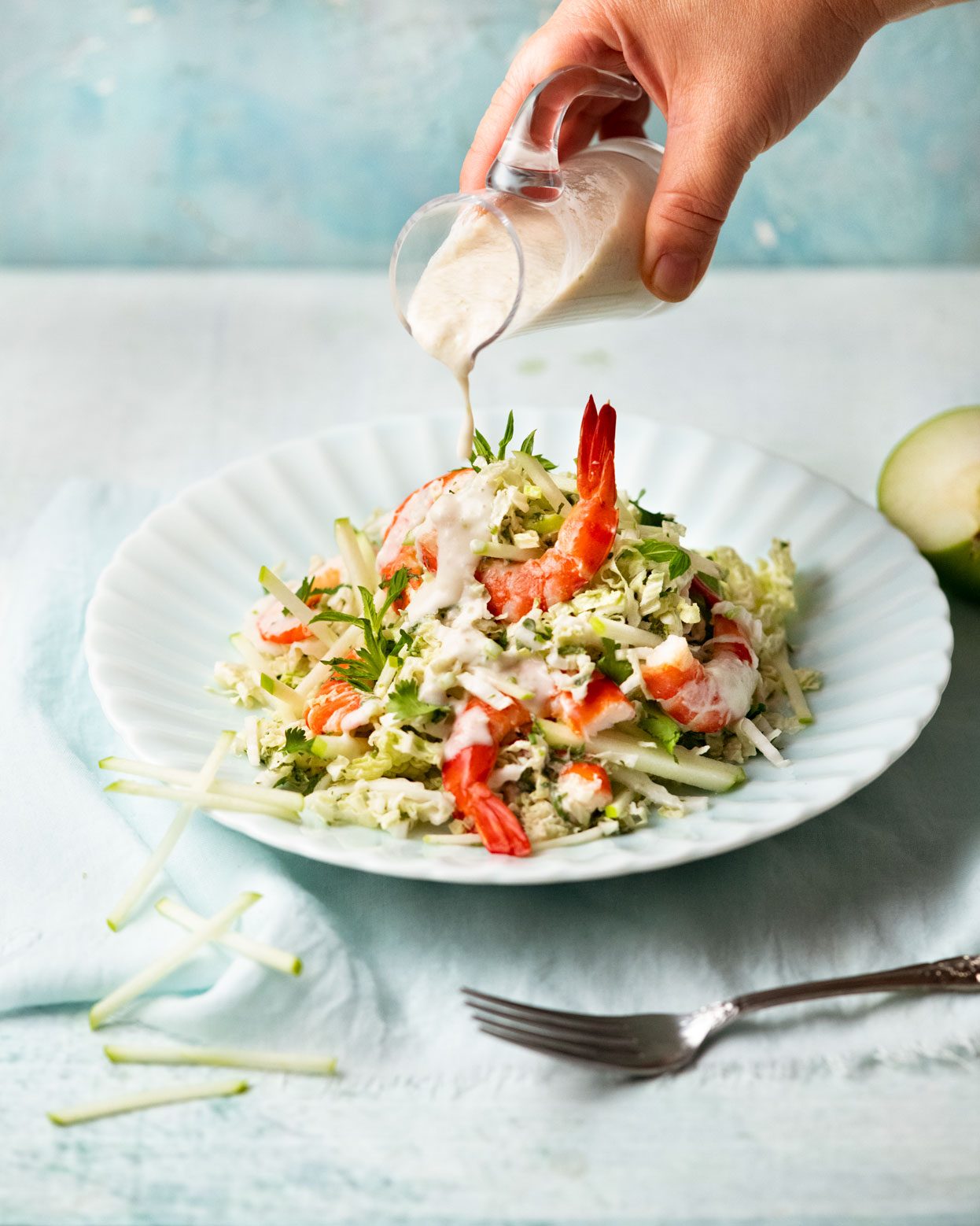 island-bliss-prawn-salad-take-2_0-2 Island Bliss oil-free Prawn Salad by Nagi Maehashi RecipeTin Eats Dinner cookbook