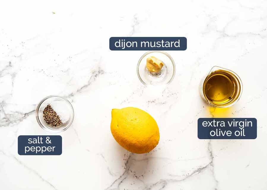 lemon-dressing-for-peach-salad-ingredients Lemon Dressing for Peach Salad
