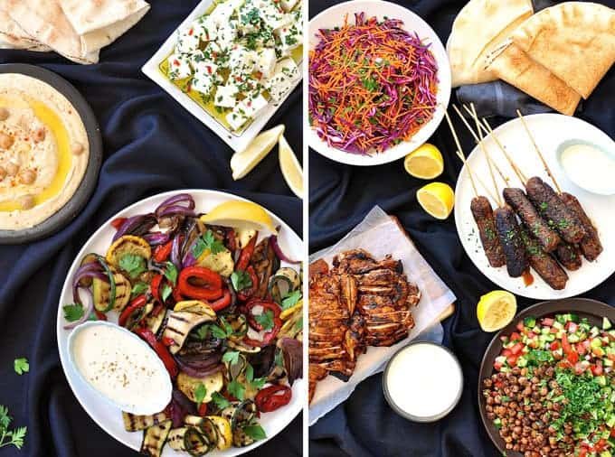 middle-eastern-feast-cover-photo-2 Arabian Feast - 7 dishes prepared in 1 hour. Fantastic for entertaining on a budget.