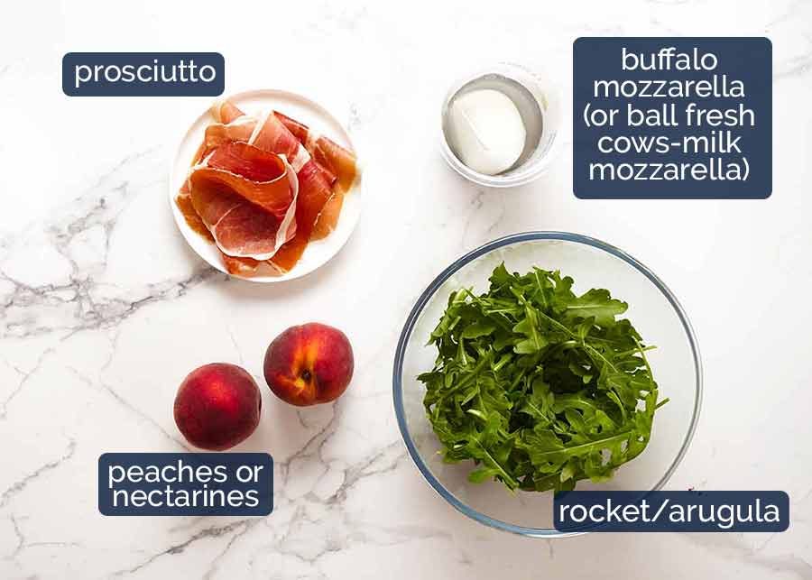 peach-salad-ingredients-1 Ingredients in Peach Salad