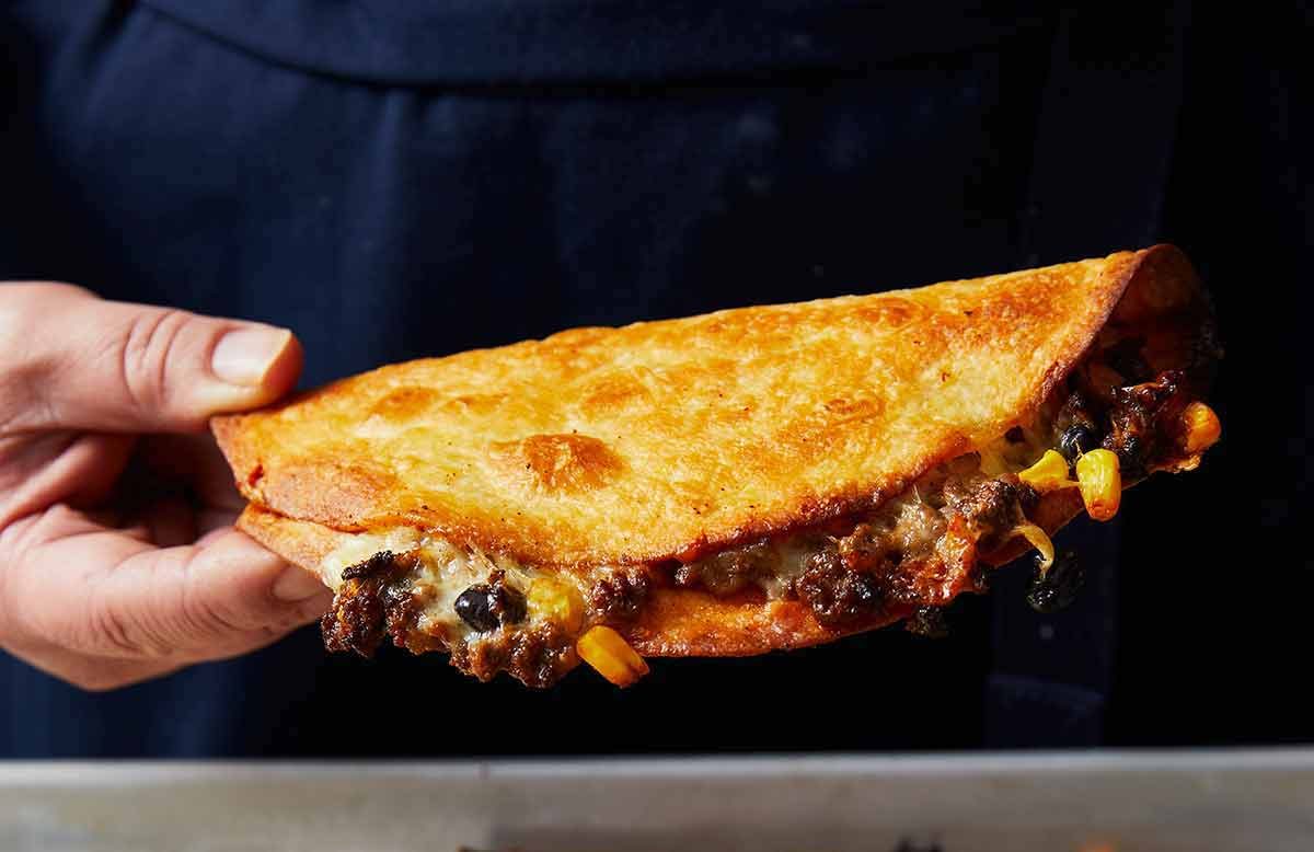 baked-beef-quasadillas-51266-landscape Crispy quesadillas baked in the oven