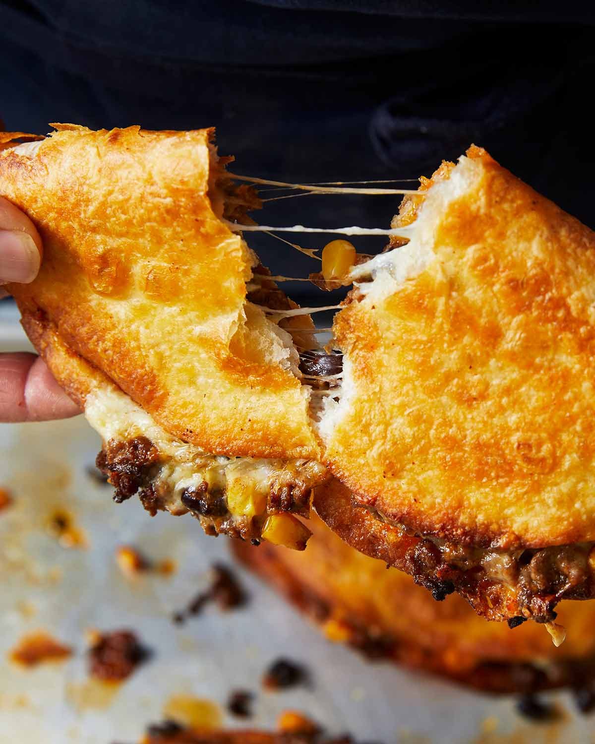 baked-beef-quasadillas-51271 Crispy quesadillas baked in the oven