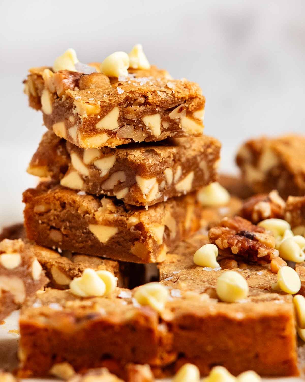 blondies_5 Stack of Blondies