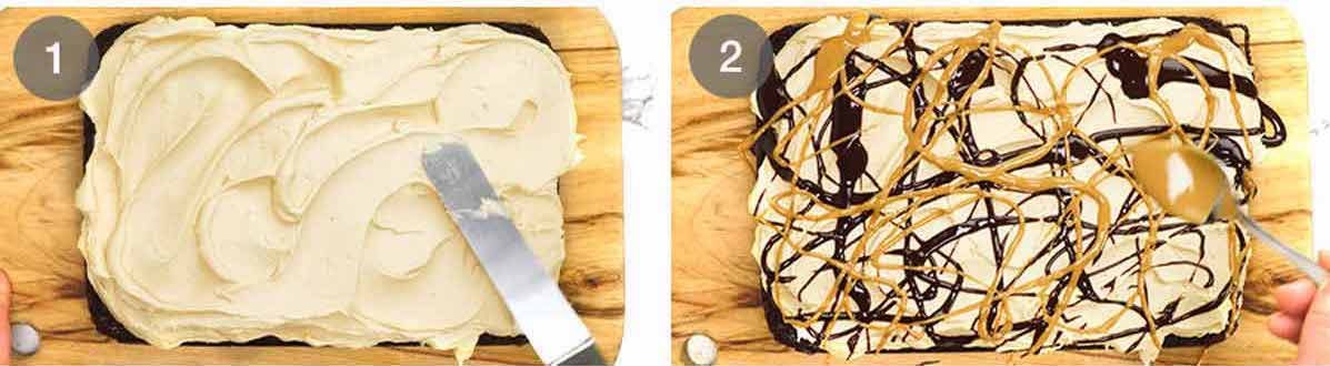 how-to-decorate-chocolate-peanut-butter-cake-1 How to make Chocolate peanut butter cake