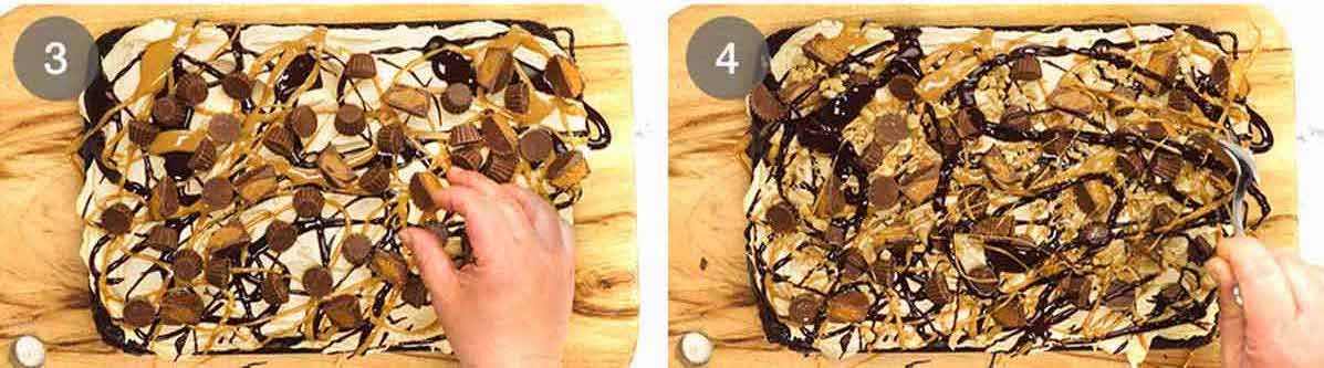 how-to-decorate-chocolate-peanut-butter-cake-2 How to make Chocolate peanut butter cake