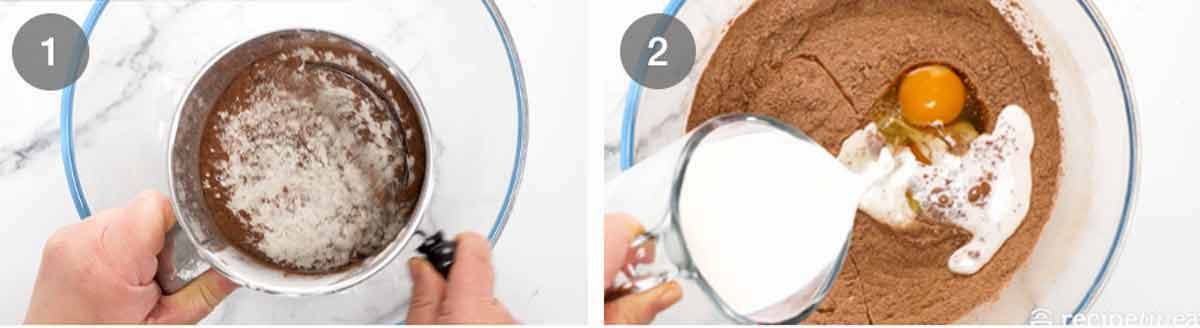 how-to-make-chocolate-slab-cake-1 How to make Chocolate peanut butter cake
