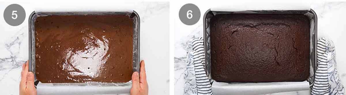 how-to-make-chocolate-slab-cake-3 How to make Chocolate peanut butter cake