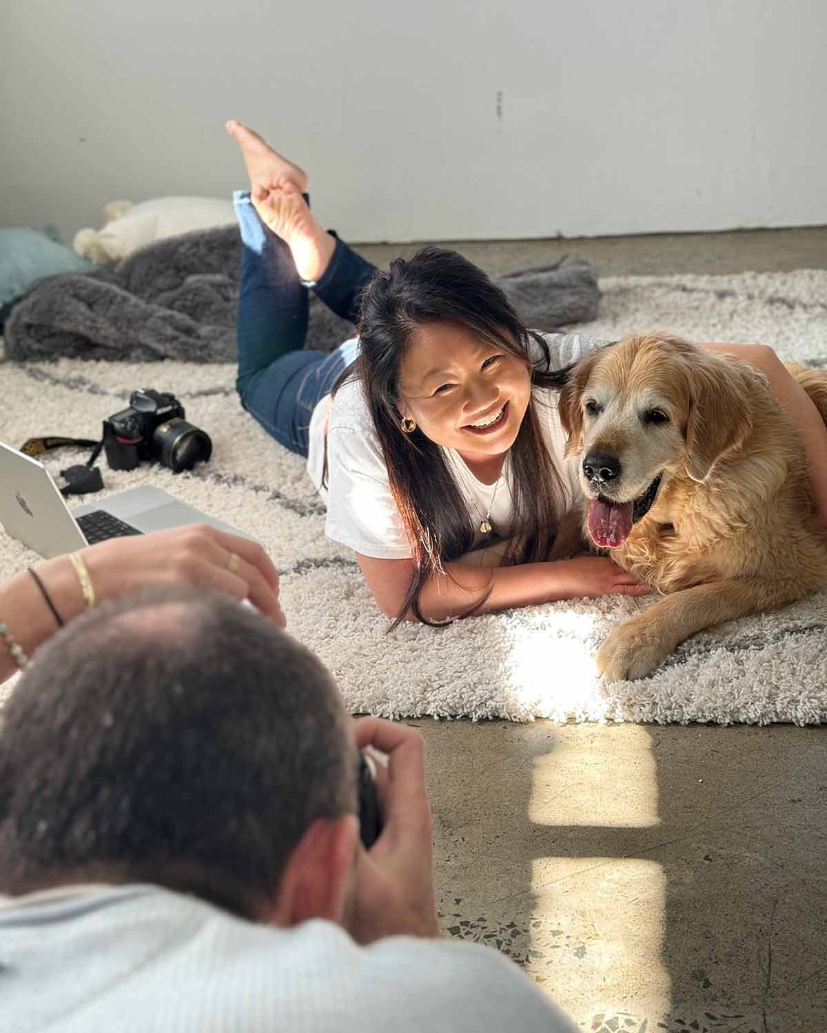 nagi-dozer-rob-photoshoot-dinner Cookbook 2 TONIGHT behind the scenes