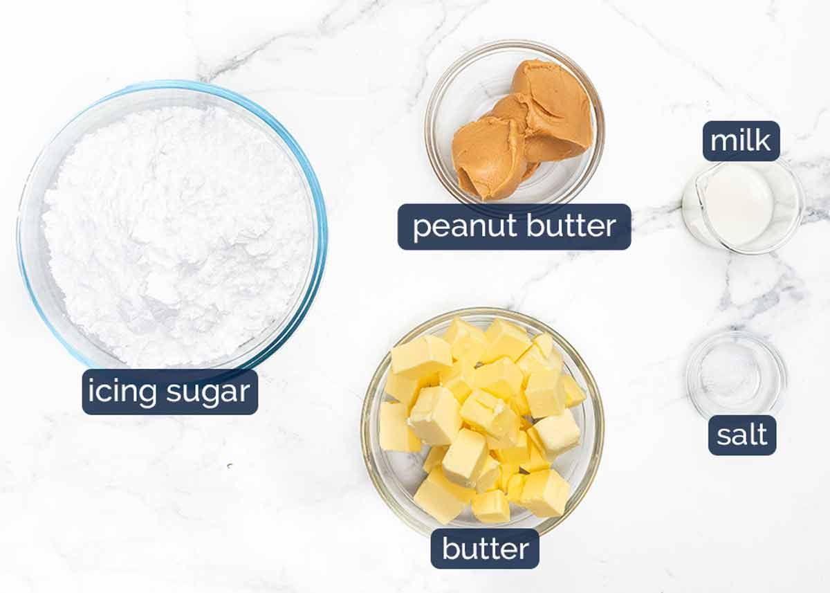 peanut-butter-chocolate-slab-ingredients-1 Chocolate peanut butter cake ingredients