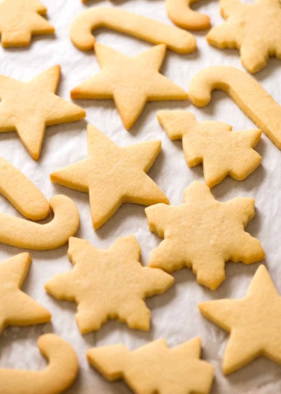 plain-sugar-cookies Photo of plain sugar cookies with no frosting