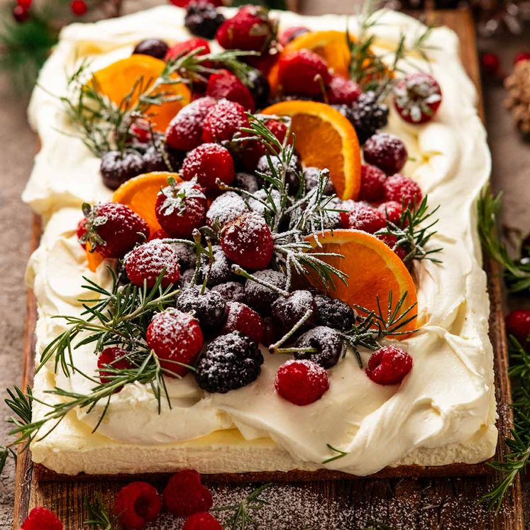 Easy Christmas Cheesecake Slab – no bake! post thumbnail image