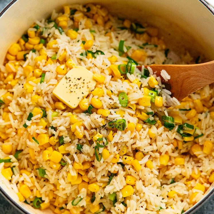 Hot buttered corn rice post thumbnail image