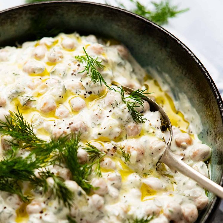 Tzatziki Chickpea Salad post thumbnail image