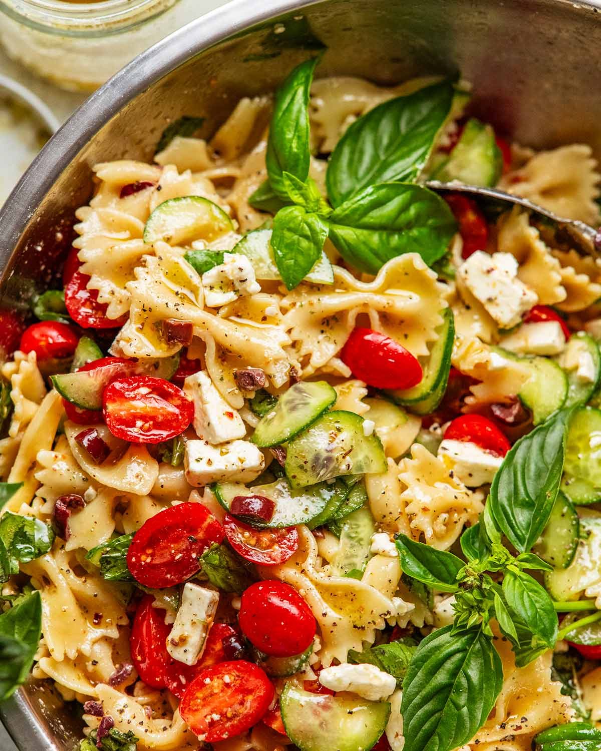 big-easy-pasta-salad_2 Big, easy pasta salad close up photo
