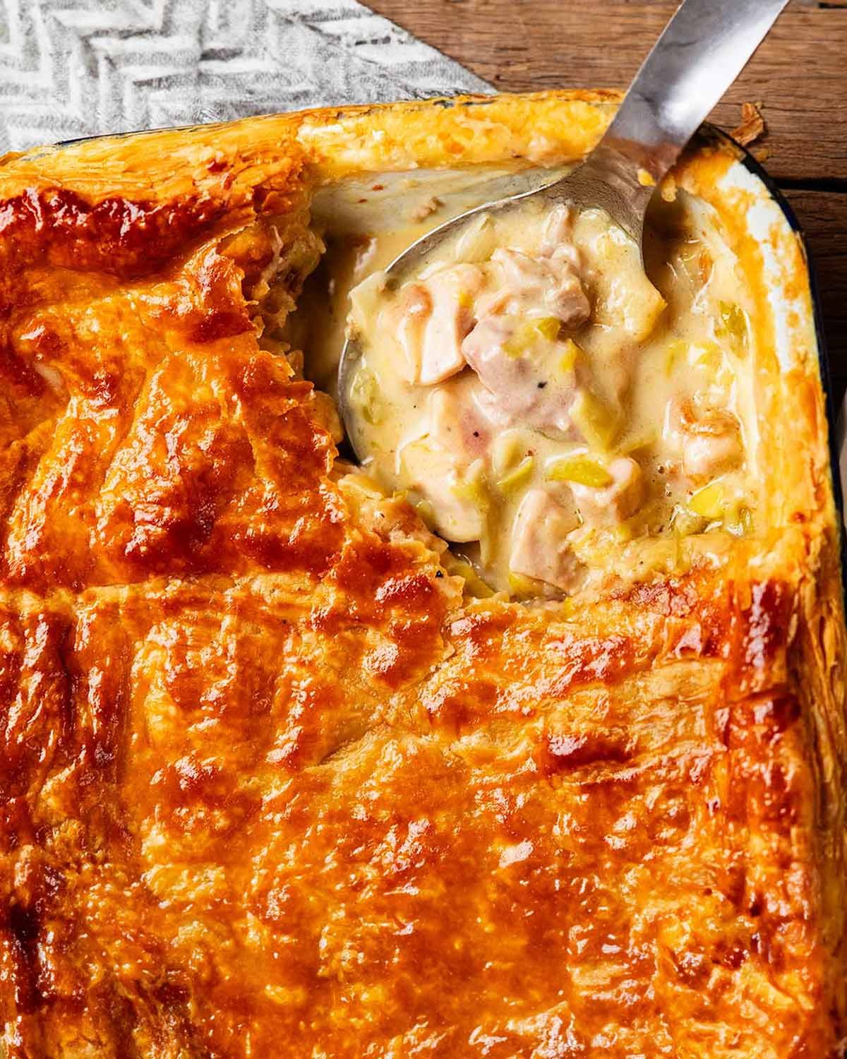 chicken-and-leek-pie_9 Chicken and Leek Pie