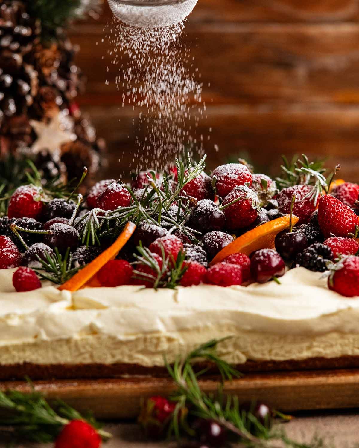 christmas-cheesecake-no-bake-slab_5 Christmas Cheesecake - slab no bake cheesecake