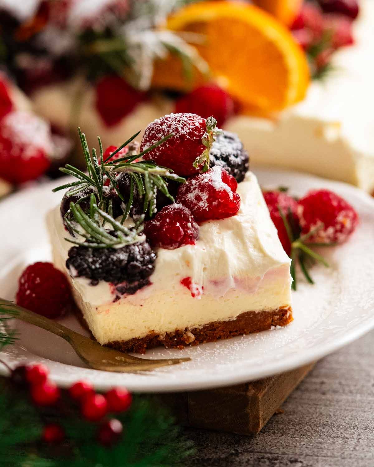 christmas-cheesecake-no-bake-slab_7 Christmas Cheesecake - slab no bake cheesecake