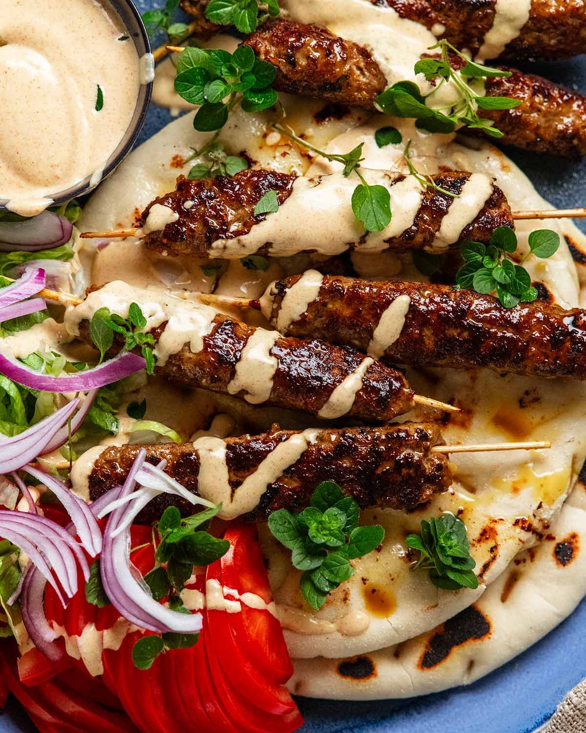 greek-lamb-kofta-kebabs_5 Greek lamb kofta kebabs