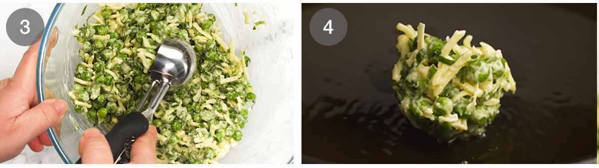 how-to-make-crispy-pea-fritters-2 How to make Crispy pea fritters
