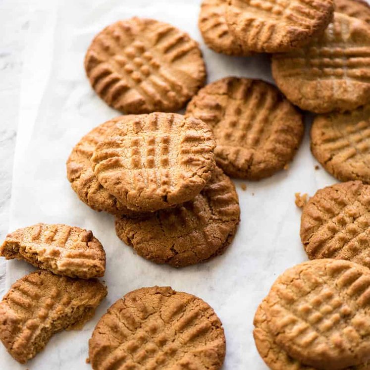 peanut-butter-cookies-3-ingredients-5 The World's Best Easy Peanut Butter Cookies are SOFT and CHEWY. Peanut butter, brown sugar and egg is all you need! recipetineats.com