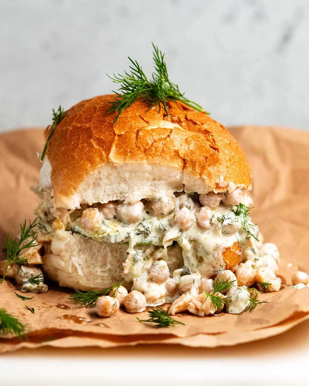 tzatziki-chickpea-salad_2-1 Tzatziki chickpea salad sandwich