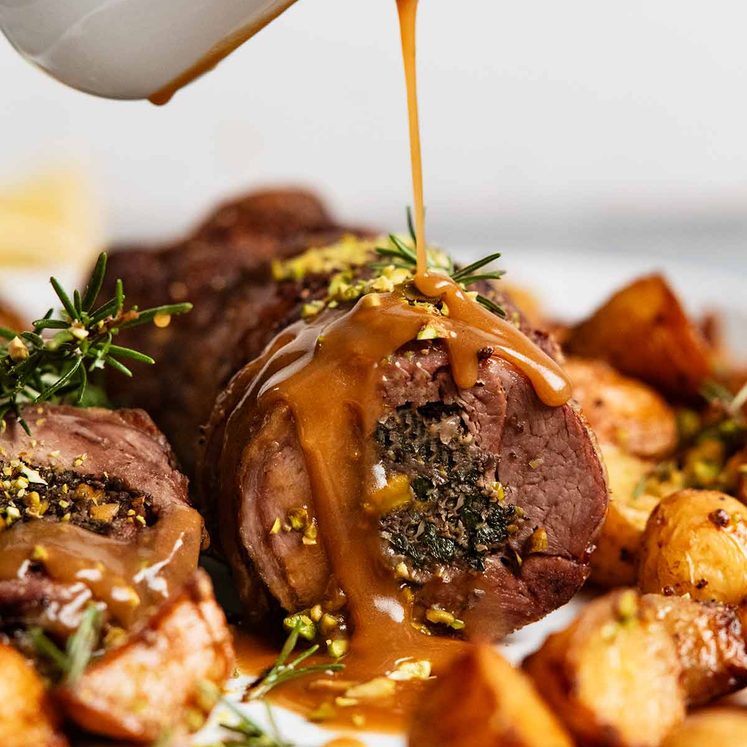 Slow-roast Easter stuffed lamb post thumbnail image