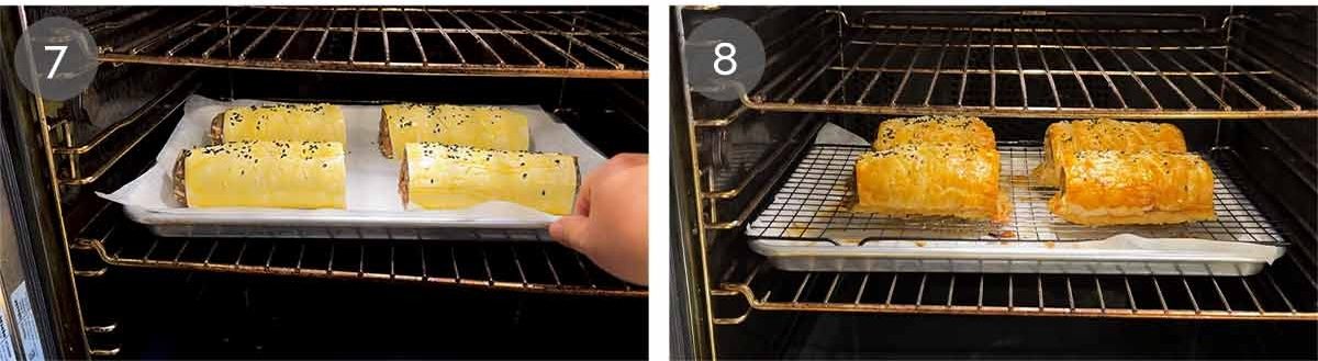 How to make B85 beef sausage rolls