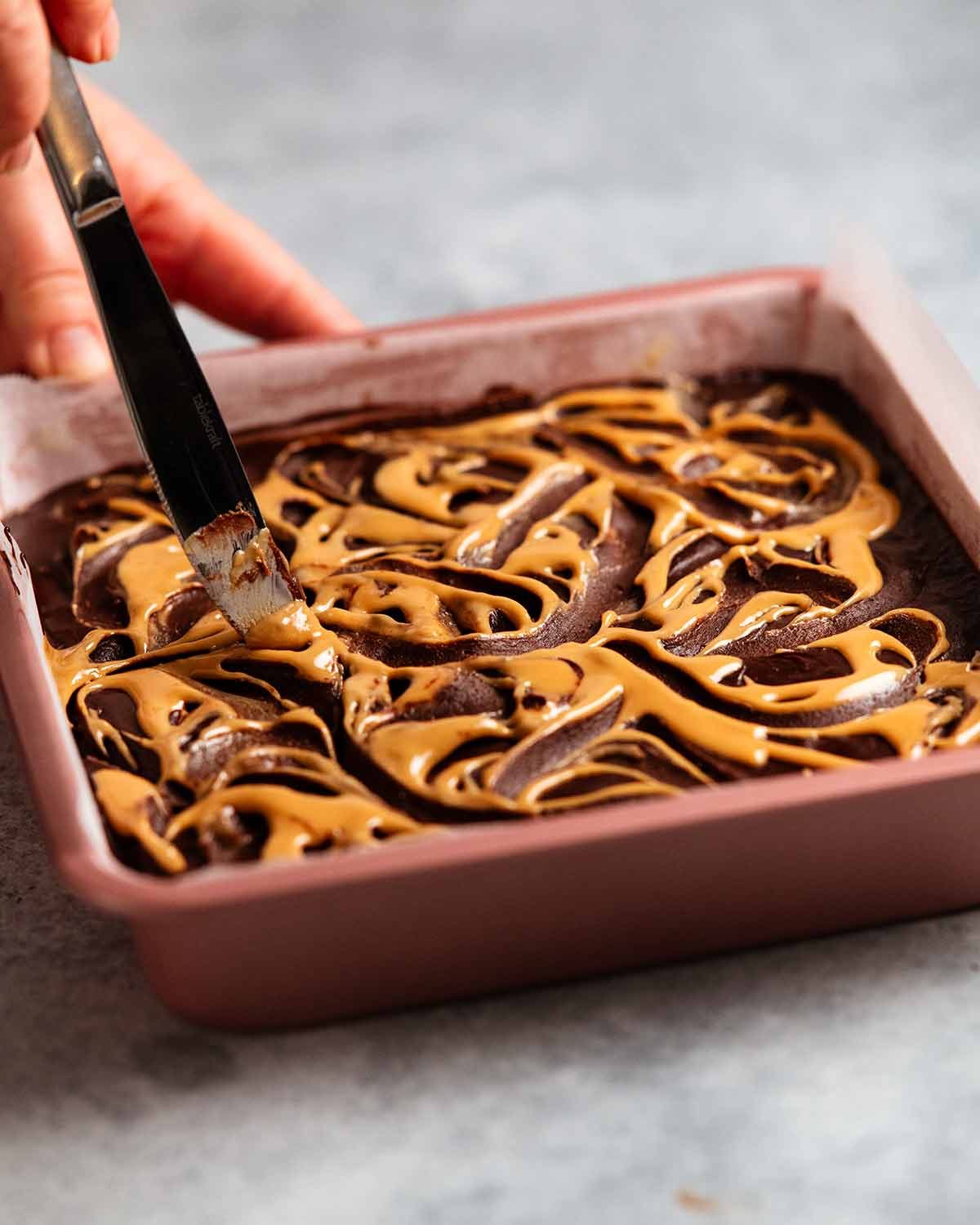 peanut-butter-stuffed-brownies_5 Peanut butter stuffed brownies