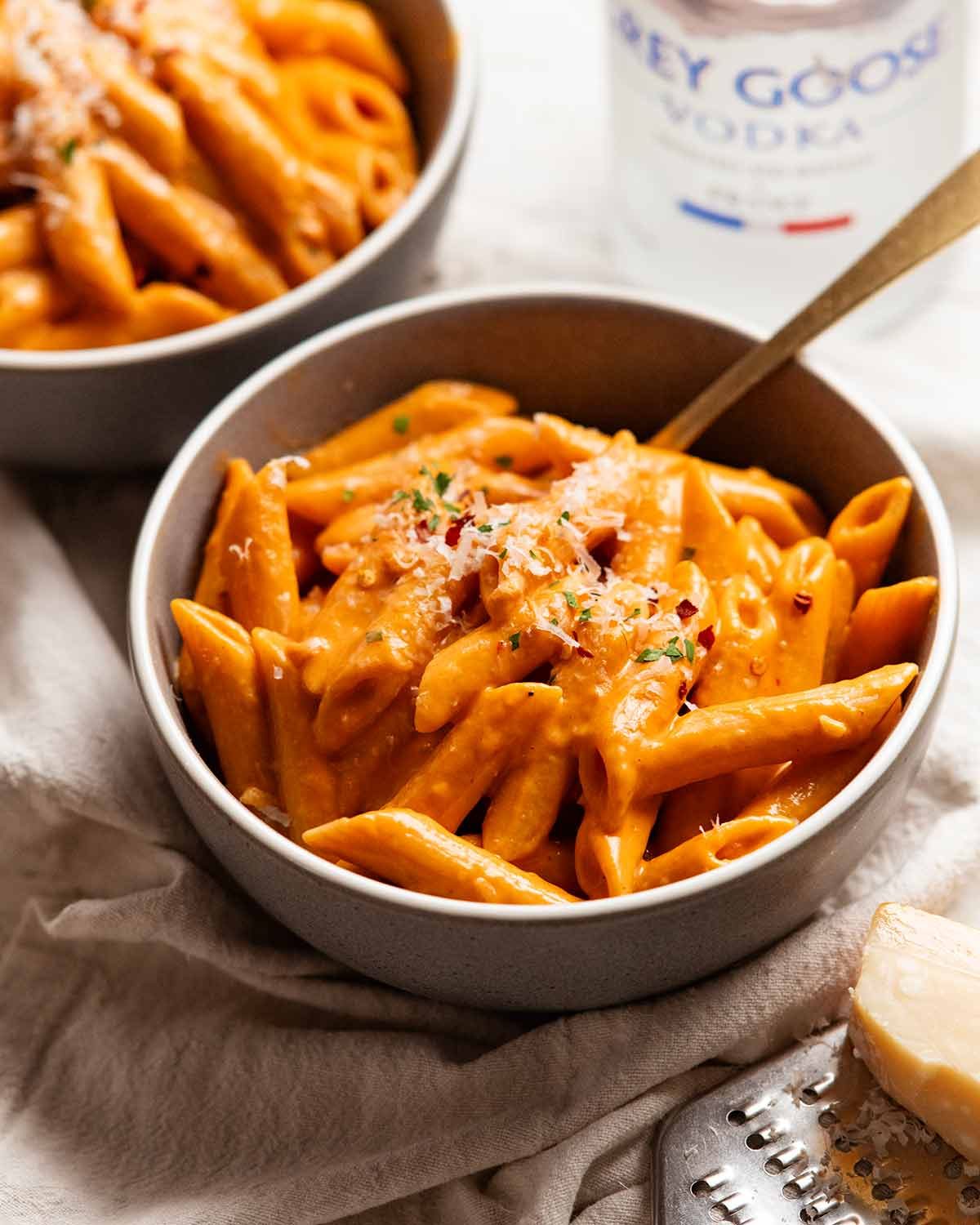 Vodka pasta - Penne alla Vodka