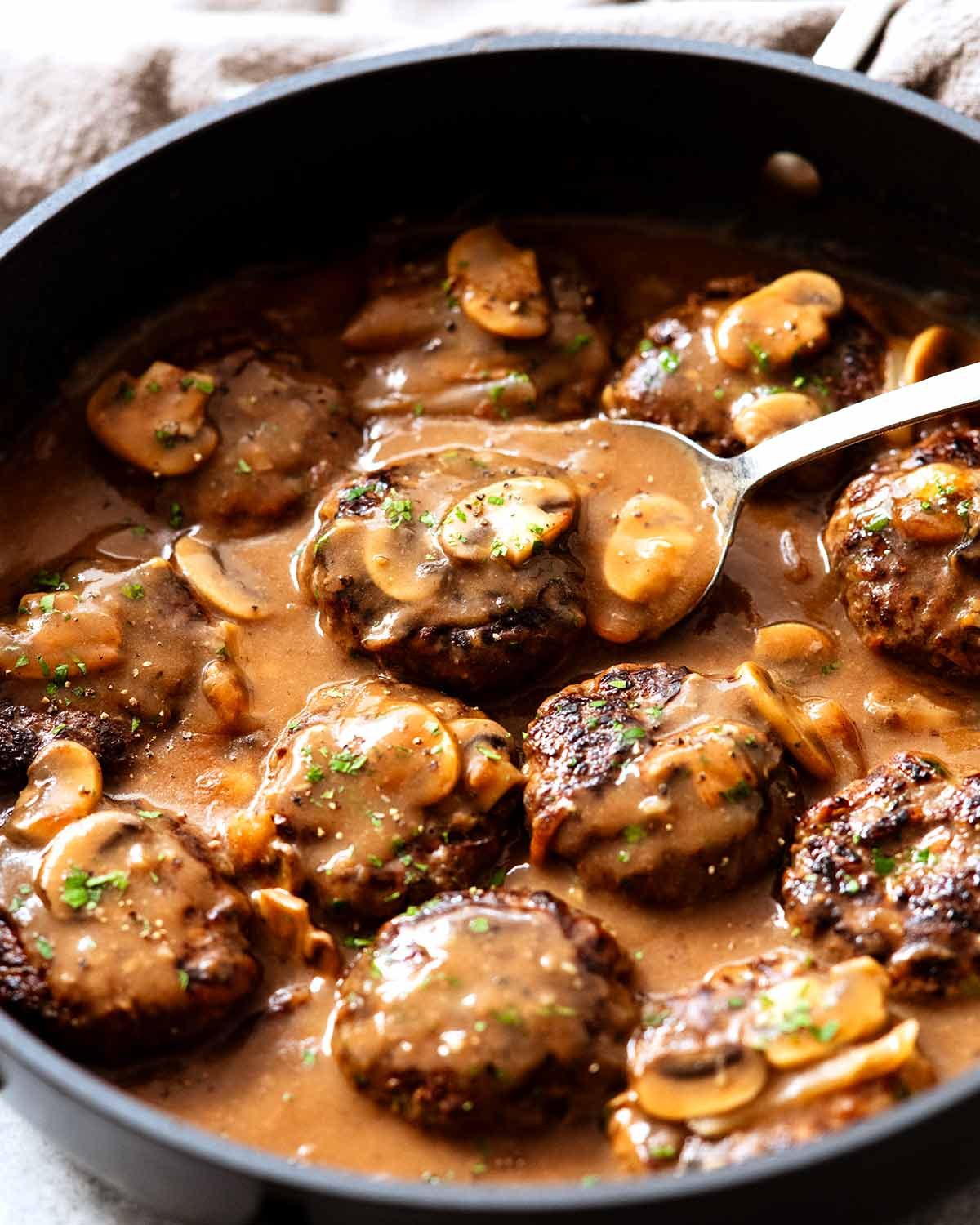 Smothered Rissoles