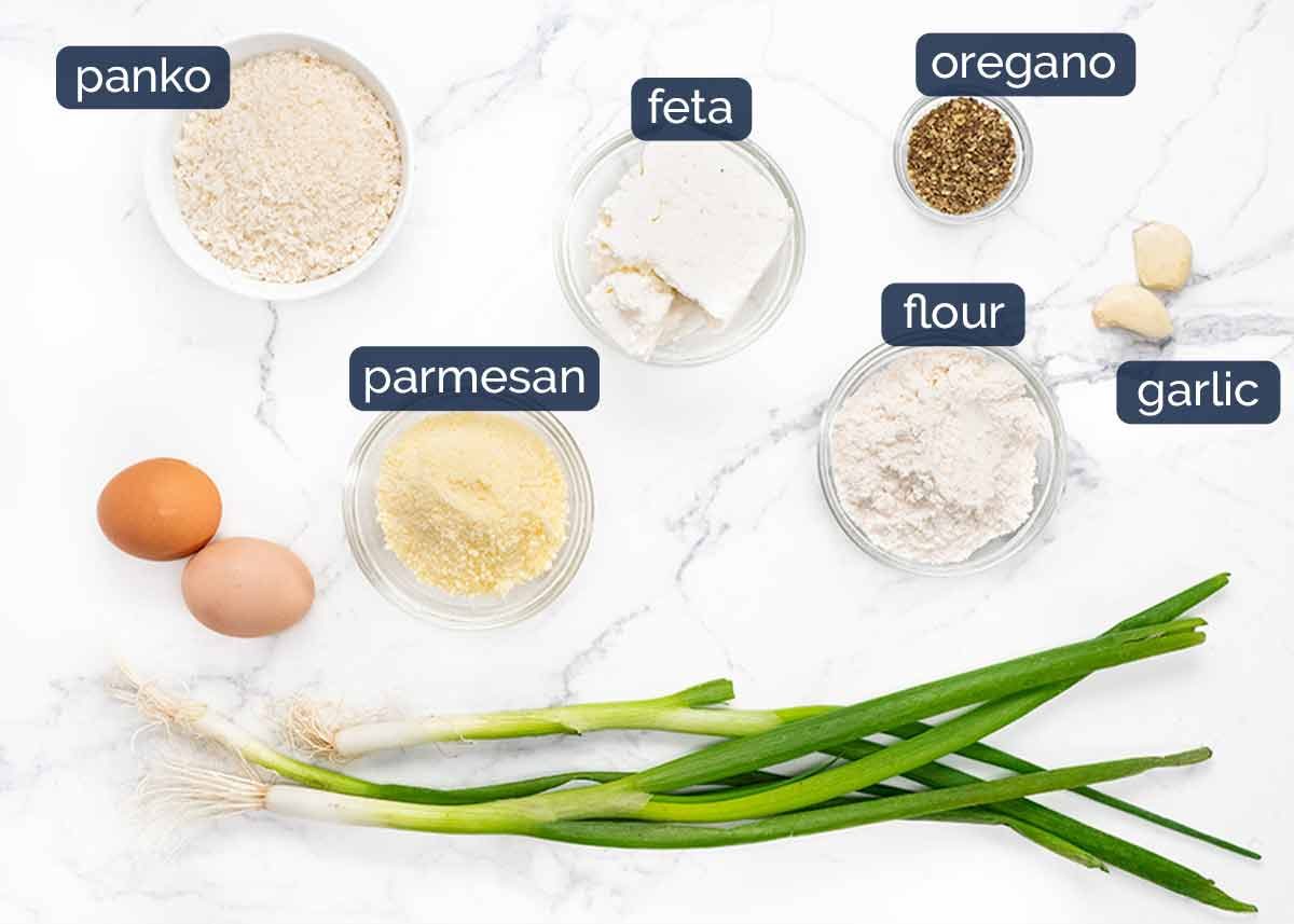 Greek Zucchini Tots - Mini Fritters