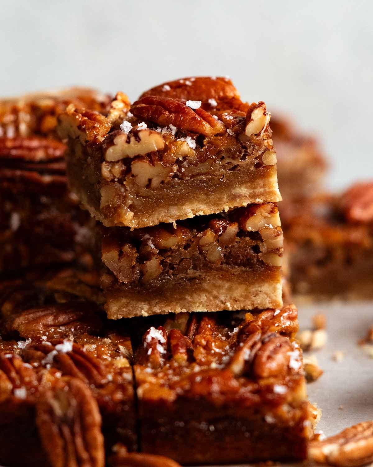 maple-pecan-pie-bars_5 Maple Pecan Pie Bars
